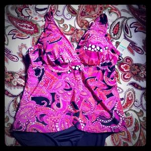 New size 16 one piece bathing suit